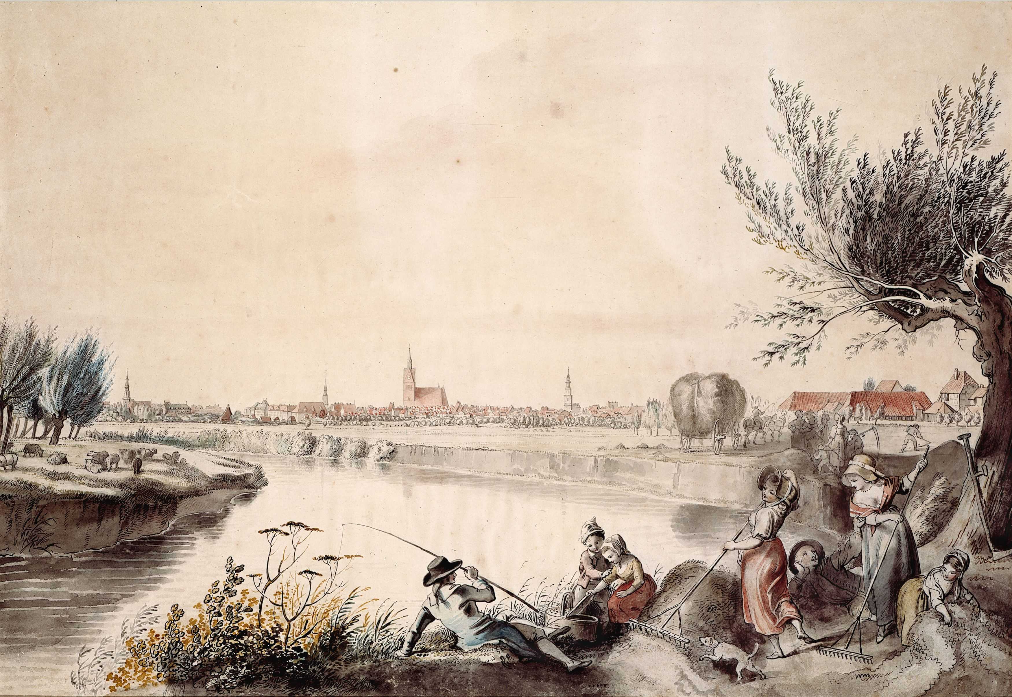 Seit zwischen 1898 und 1902 der Maschpark angelegt wurde, gab es konkrete Überlegungen zu einem Seebecken südlich des Parks. Aber auch ein Sportgelände oder ein Volkspark auf der Fläche der Aegidienmasch wurden in Betracht gezogen. Besonders Karl Thiele (1867-1940), ein Kanusportler und Julius Kettler (1852-1921), Gründer des Heimatbund Niedersachsen, setzten sich für die Anlage eines Sees ein.